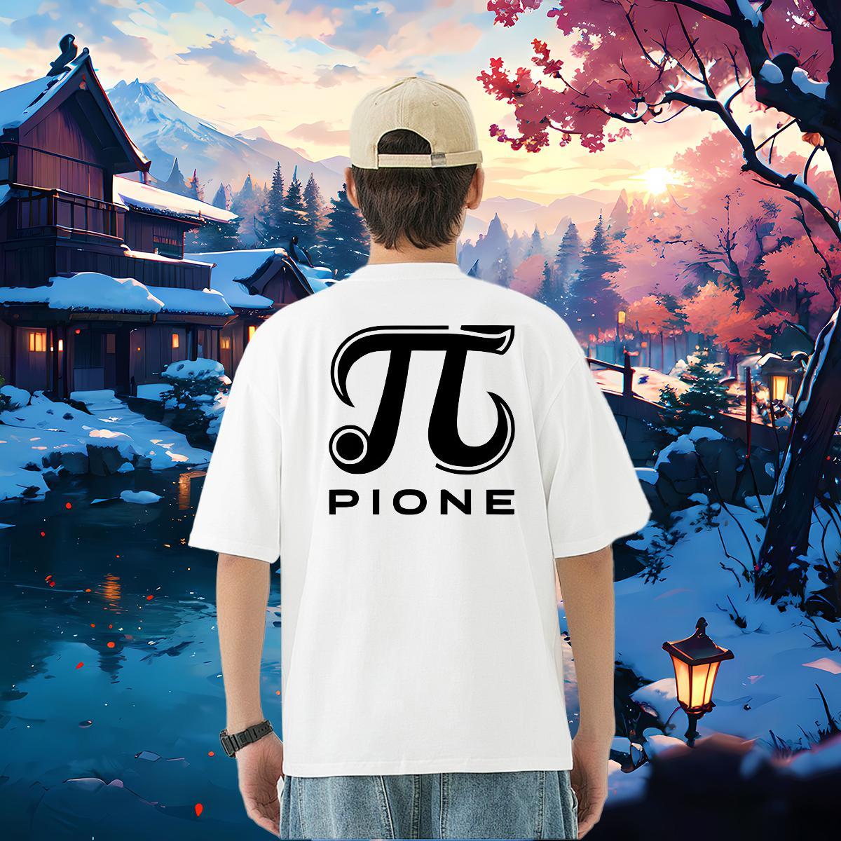 2024 New T shirt letter Clothings 230g Pure Cotton Casual High Quality Anime Crew Neck Men Tshirts
