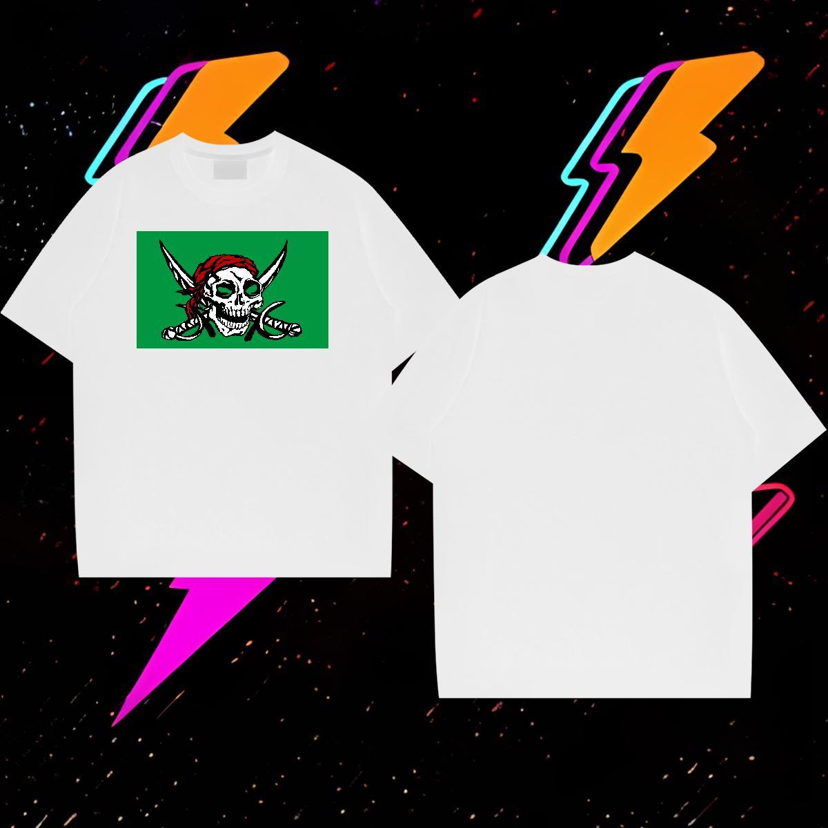 DIY Men T Shirts skull Tees Shirts 230g 100% Cotton Home Outdoor TOP Quality DIY Printed Breathable Short Sleeve Mens Tshirts