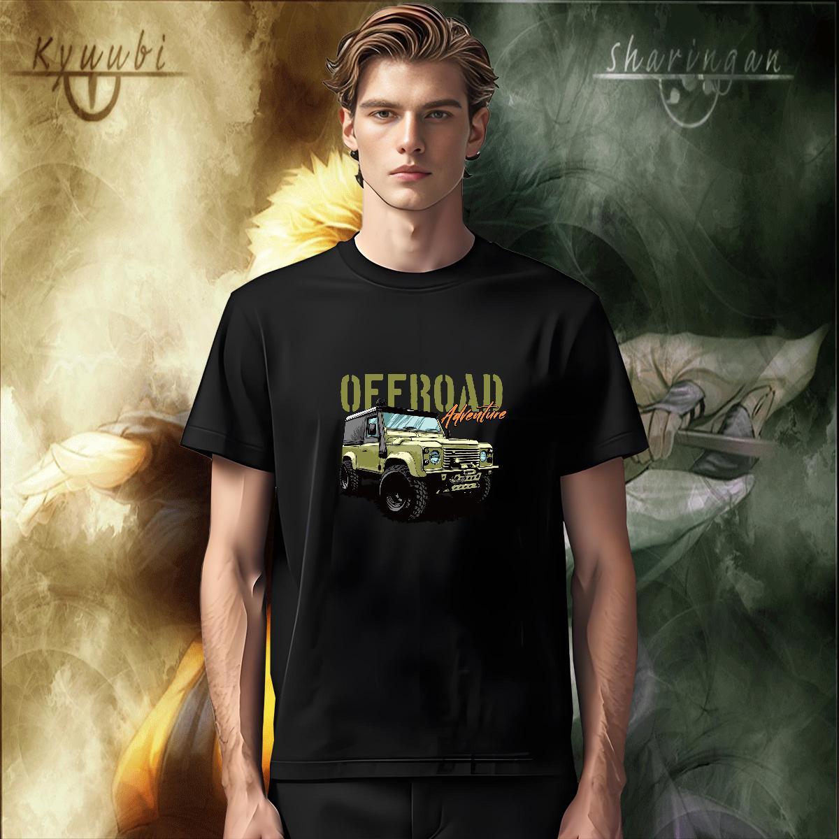 Brand T Shirts Men car Clothes 230g Pure Cotton Daily Wear Popular White Plus Size Breathable Soft Tshirt for Man Woman
