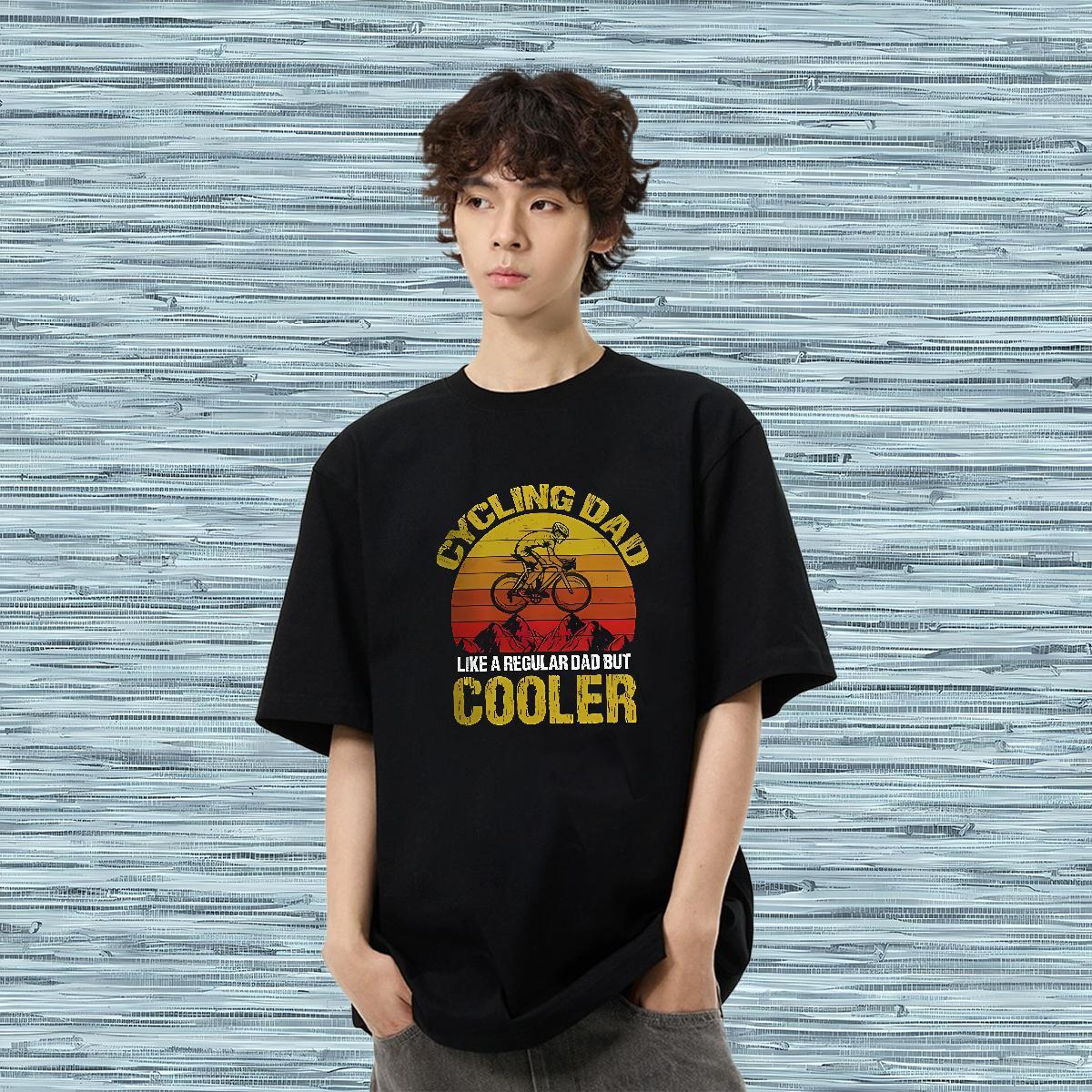 Wholesale T shirt letter Top Tees 230g Cotton Outdoor Loose Fit Custom Anime Breathable Crew Neck Couples T Shirts