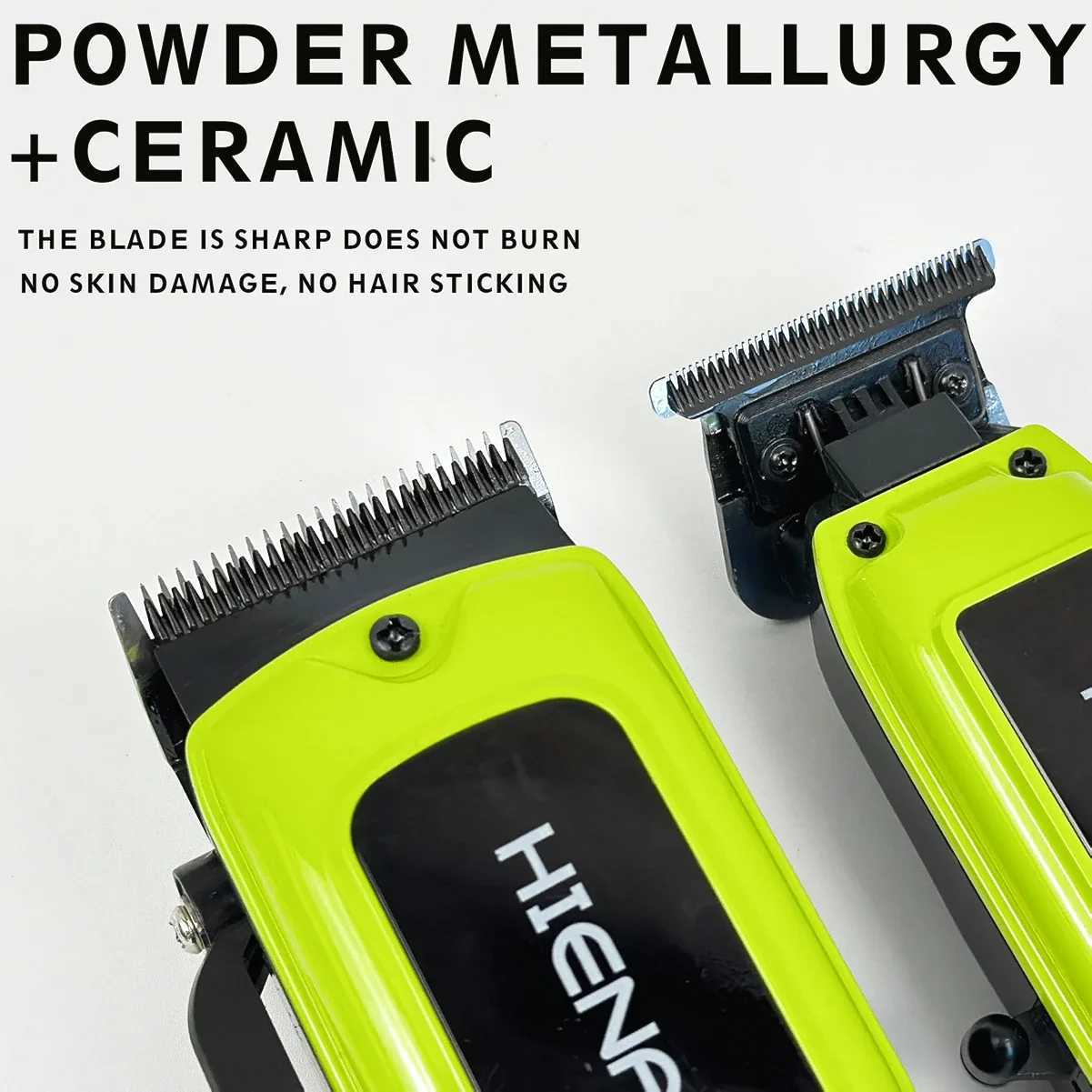 Electric hair clipper 2PC set 7000RPM HYN T04 rack mounted blade hair salon mens oil head household hair clippers and trimmers W240806