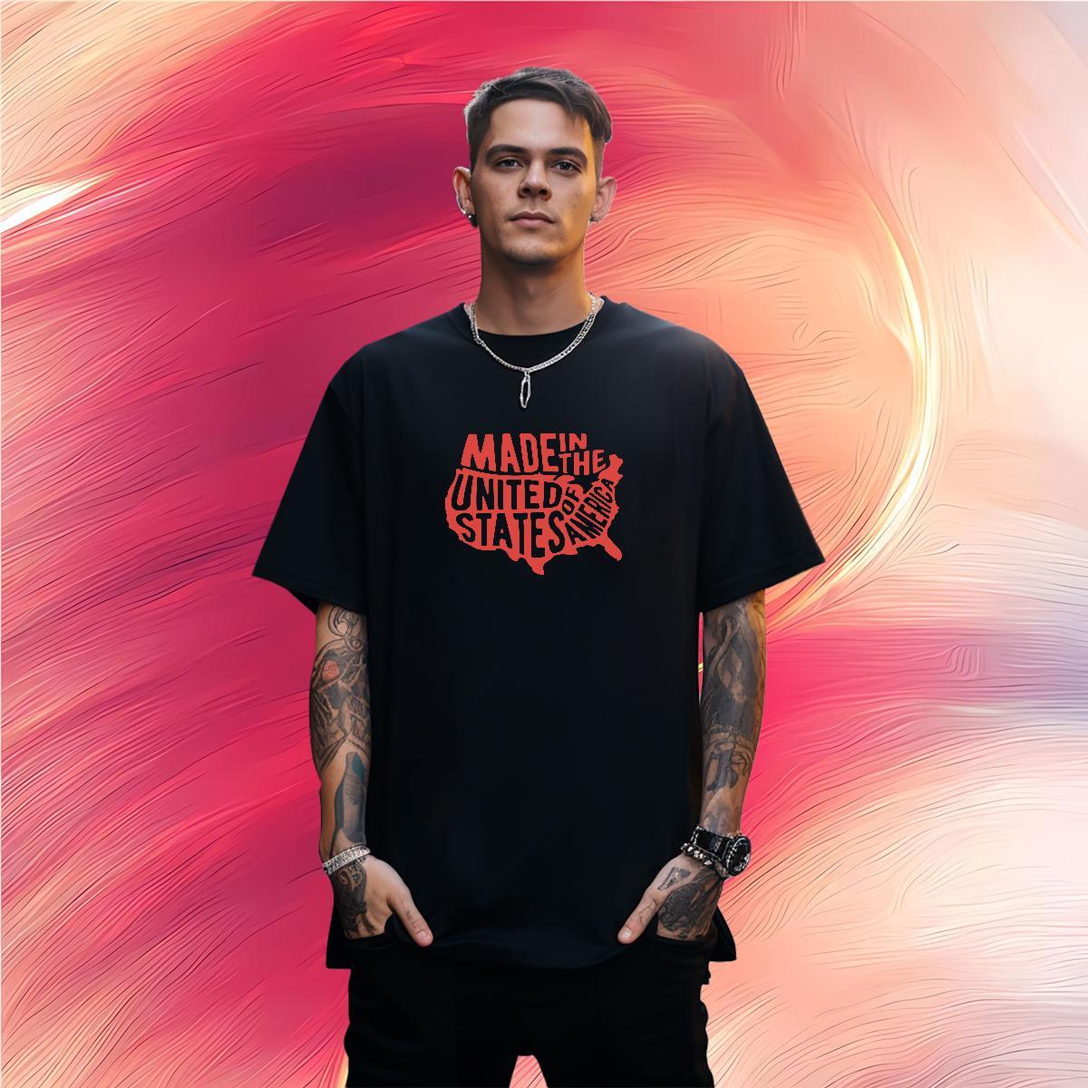 2024 New Men T Shirts letter Top Tees 230g Pure Cotton Casual Beach Wholesale Cartoon Print Breathable Short Sleeve Couples T Shirts