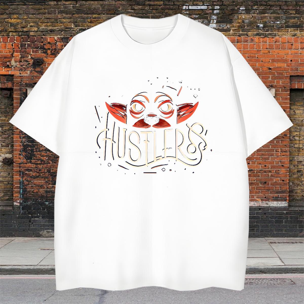 Fashion Casual T-Shirts for Men letter Wear 100% Cotton 230g Street wear Hip Hop Cool Custom Print Plus Size Breathable Crew Neck Tshirt for Man Woman