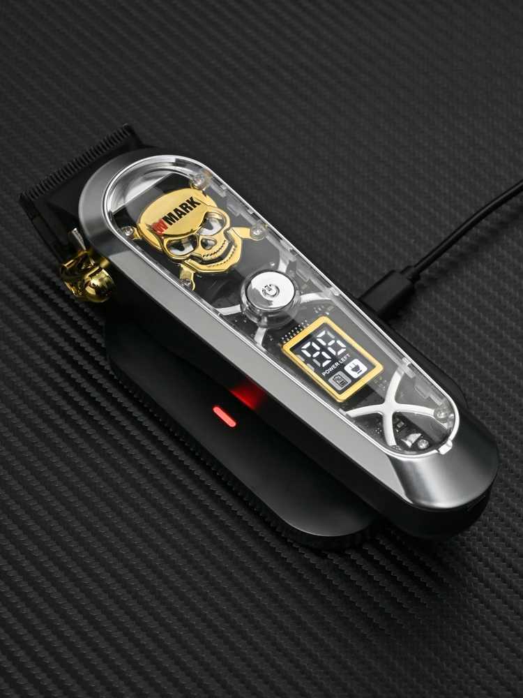 WMARK NG-130 wireless charging hair clipper high-speed professional C-type charging hair clipper with charging bracket W240806