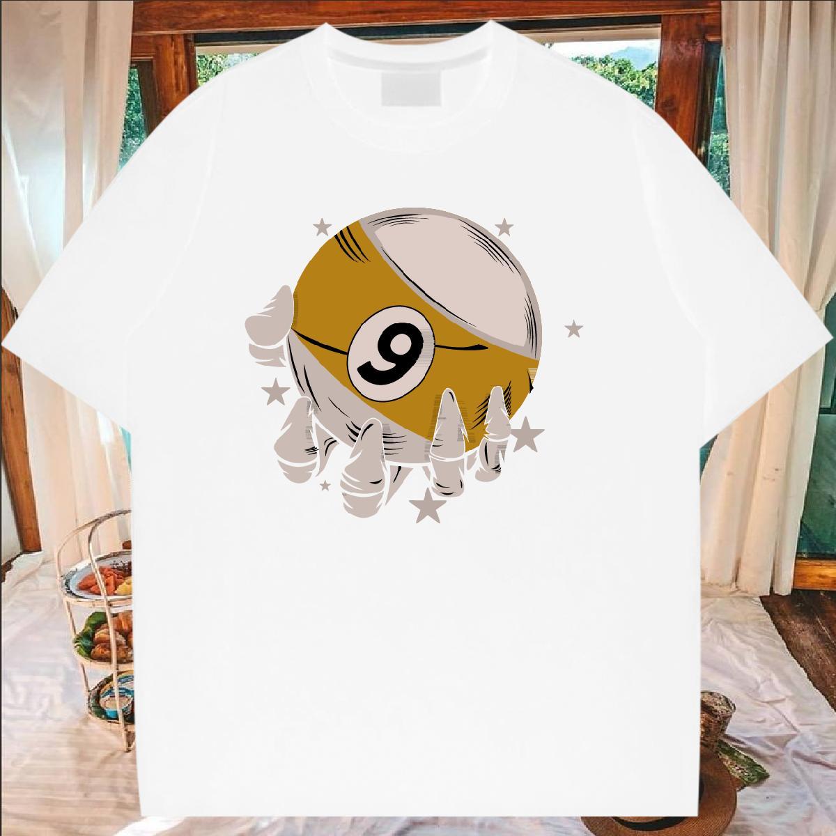 DIY Mens T Shirts ET Tops 230g 100% Cotton Casual Daily Wear Cool Design Plus Size Cartoon Breathable Short Sleeve Men Tshirts
