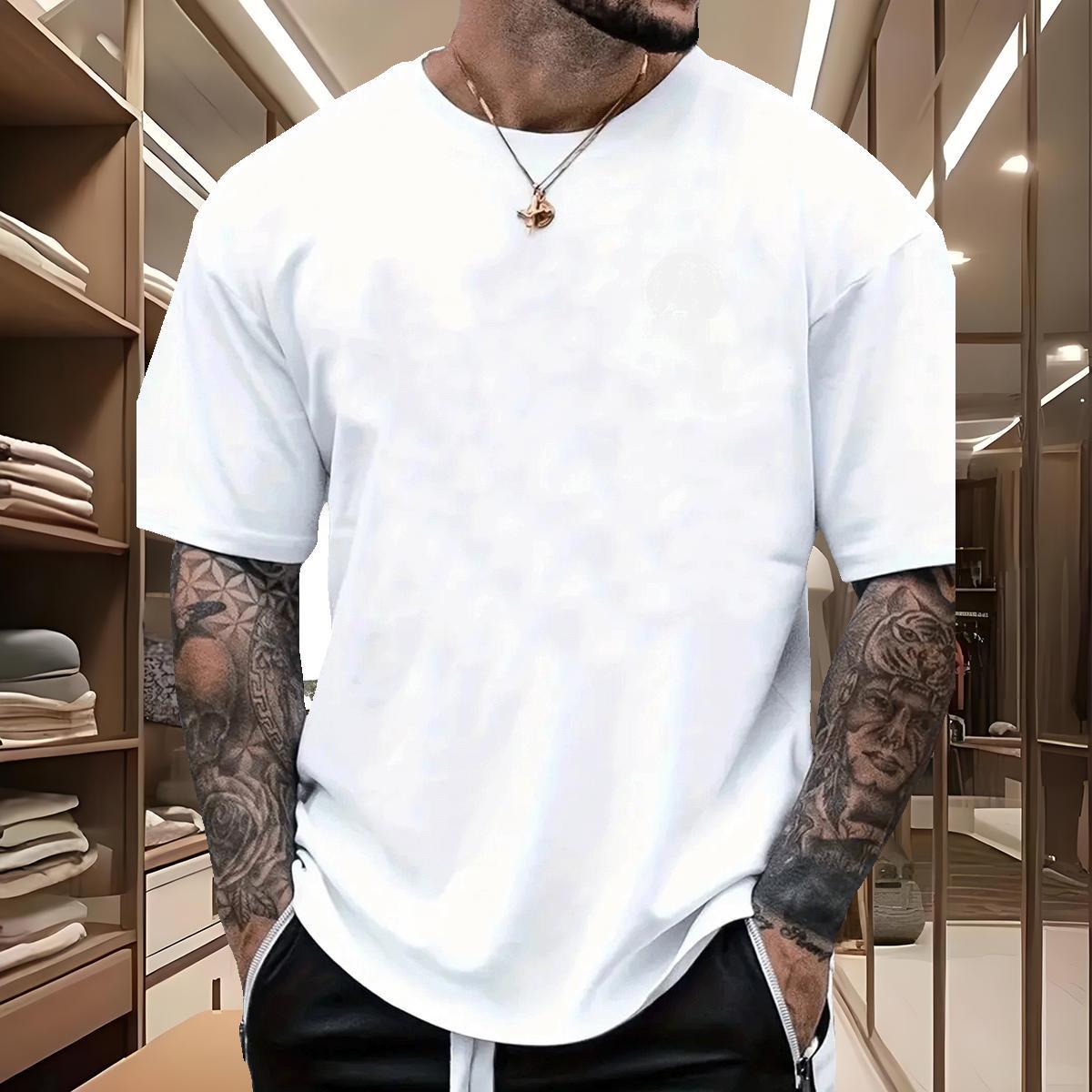 New Designer T-Shirts tool Top Tees 100% Cotton 230g Hip Hop Brand Anime O-Neck Short Sleeve Tshirt for Man Woman