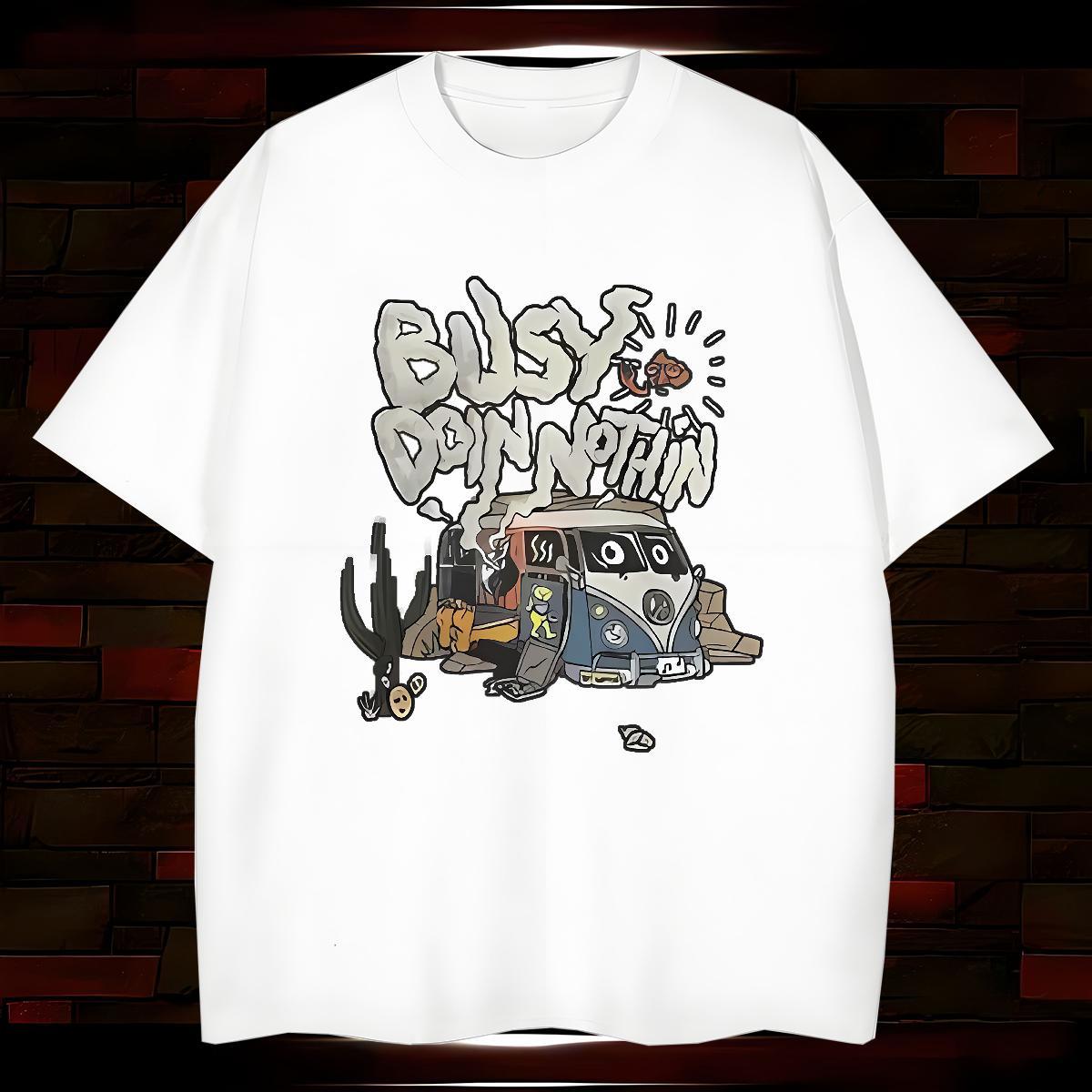 Classic T Shirt For Man car Clothes 100% Cotton 230g Spring Summer Cool DIY Pure Cotton Men Clothes T-Shirt