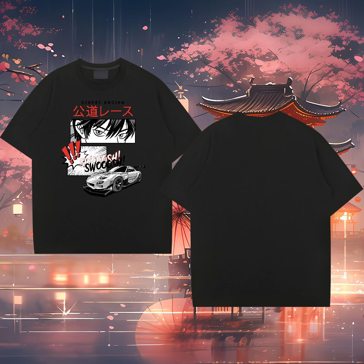 Designer Men T Shirts car Polos 230g Pure Cotton Daily Wear Brand Custom Printing O Neck Short Sleeves Men Clothes T-Shirt