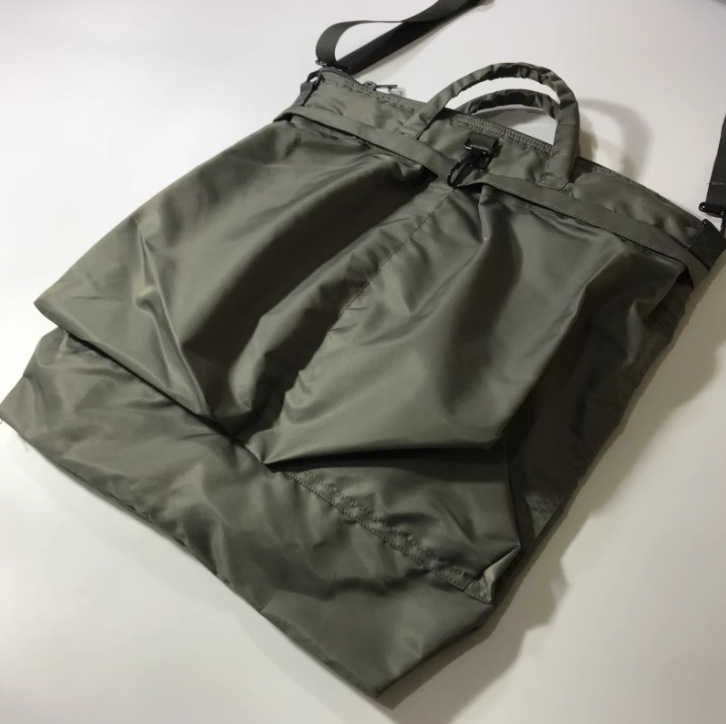 Trend retro military style nylon men's commuter bag crossbody bag Shoulder bag Pilot helmet bag Tote bag