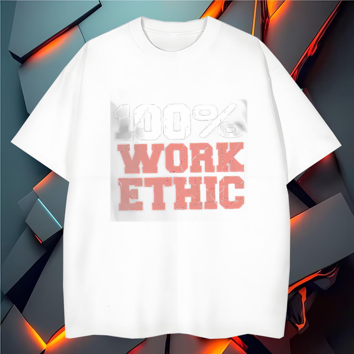Classic Man T Shirts letter Tops 230g Pure Cotton Beach Loose Fit Custom Cartoon Breathable Short Sleeve Men Tees