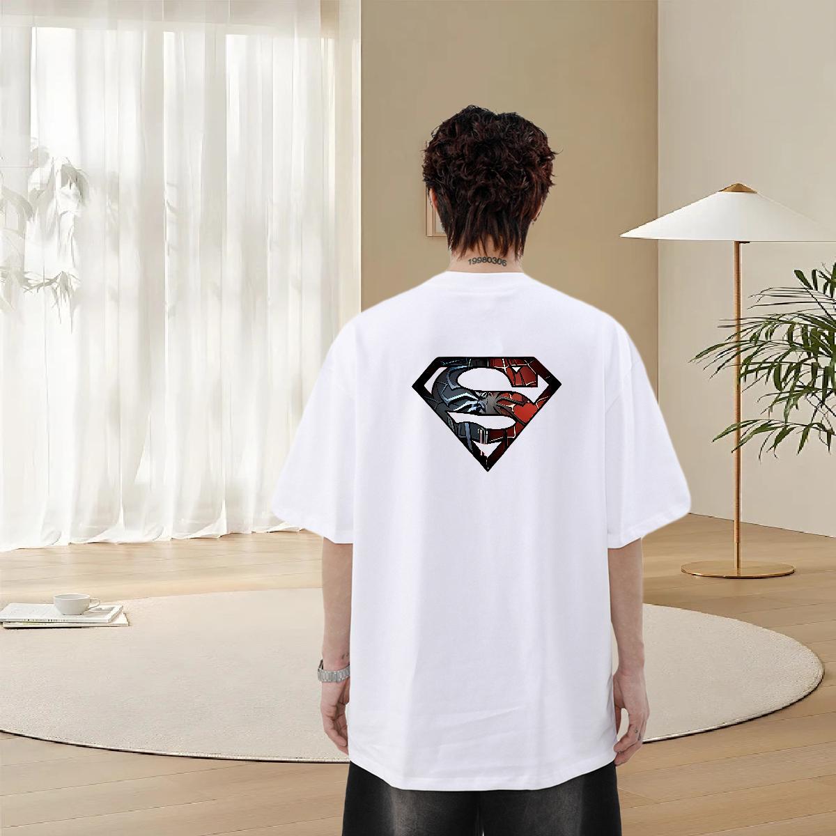 DIY Customized T shirt letter Tops Shirt 100% Cotton 230g Casual Comfortable Custom Anime Breathable Crew Neck Men Tees