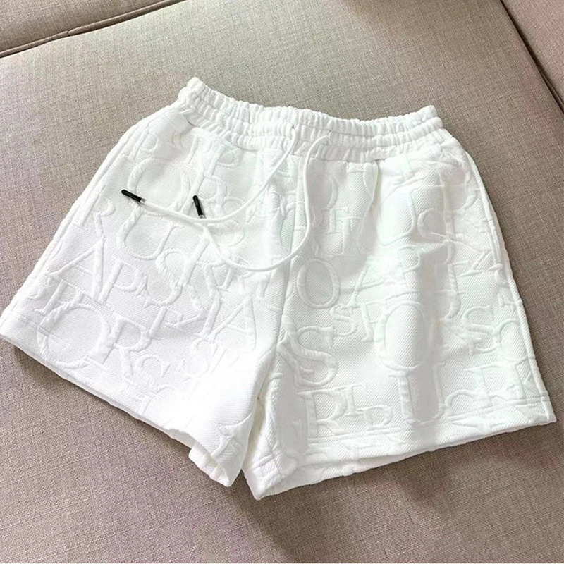 Letter Printing Sets For Women 2 Pieces Zipper Long Sleeve Hooded And Drawstring Shorts Tracksuits Womens Suit Outfit 240807