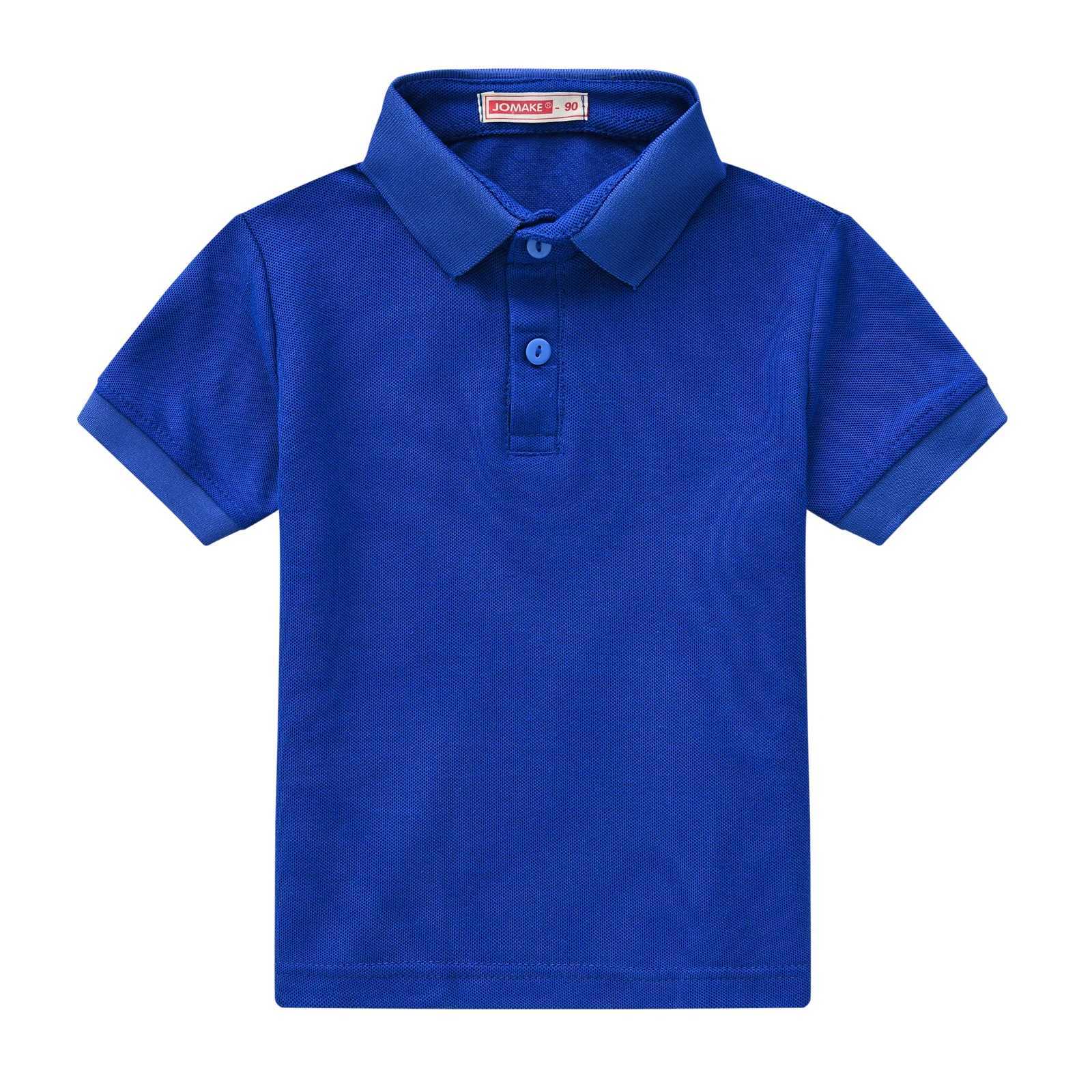 Girl and boy casual classic design with slight elastic polo indoor and outdoor childrens clothing for spring and summer W241223