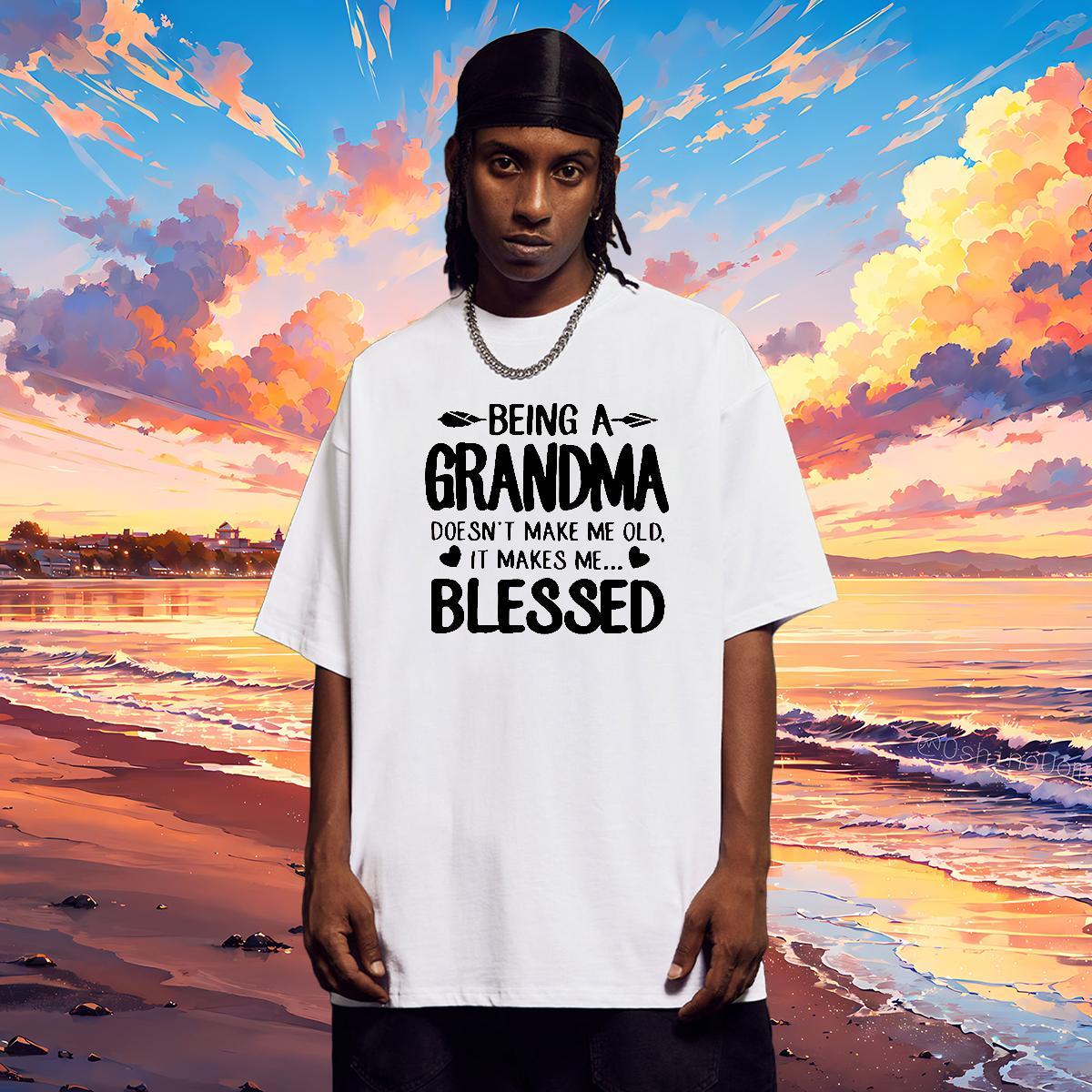 Customized T Shirts Men letter Clothes 100% Cotton 230g Daily Wear Loose Cartoon Printing L-4XL O Neck Short Sleeves Tshirts