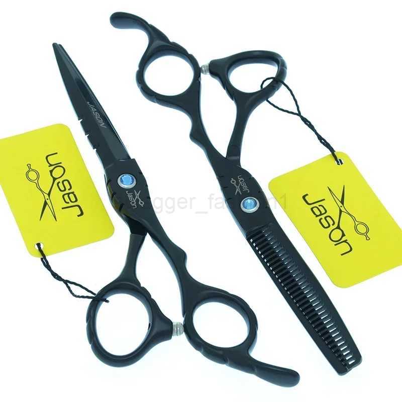 5.5 6.0 Professional Hair Scissors Japanese 440C Steel Hairdressing Hair Shears Salon Styling Cutting Thinning Scissors A0061DXJ240807