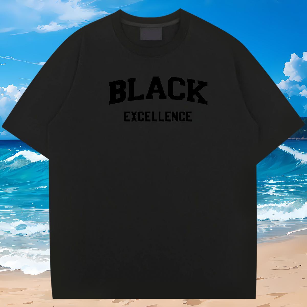 New Arrival Man T Shirts letter Tshirts 230g Cotton Street Wear Loose Fit DIY Printed Breathable Crew Neck Men Tops Tees