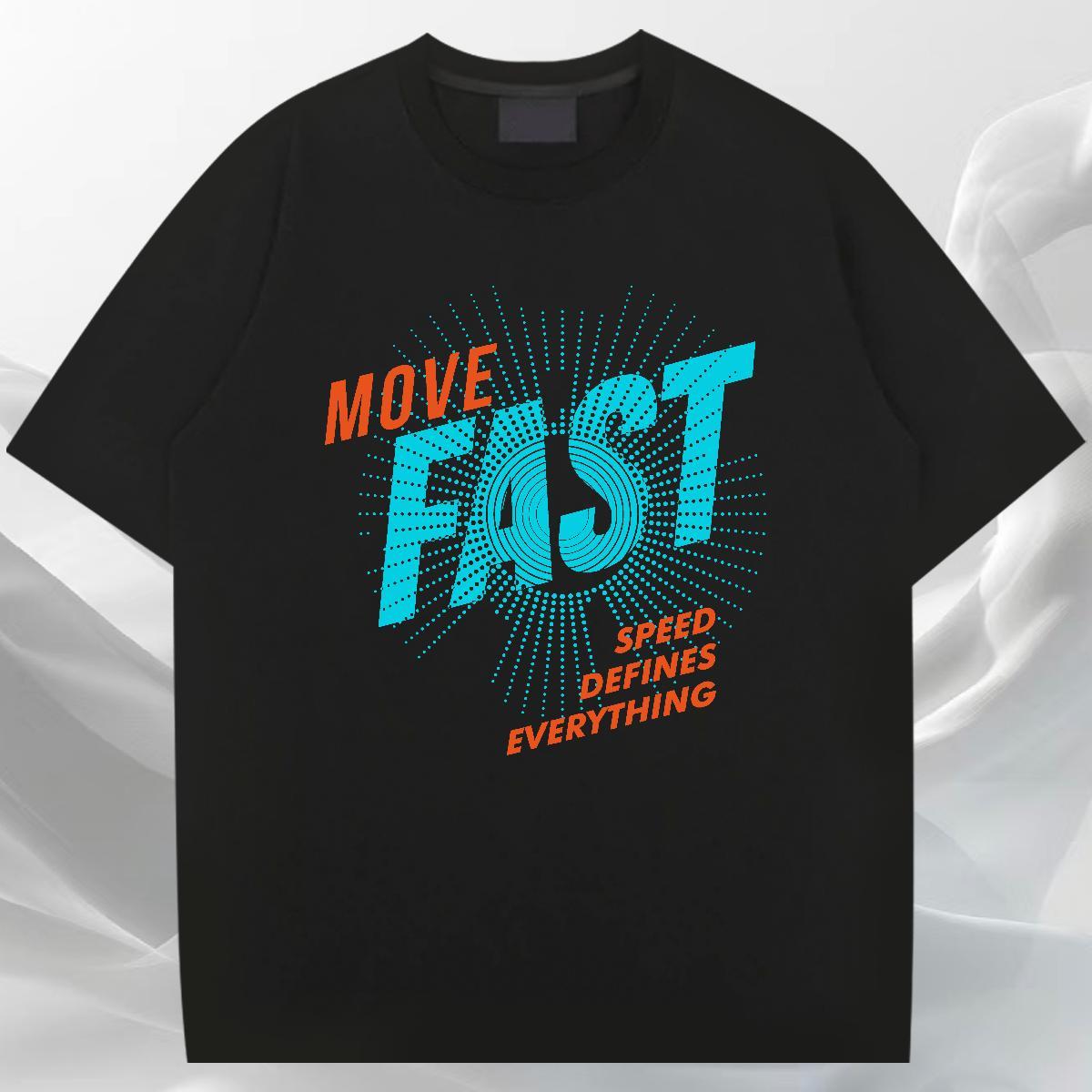 Wholesale T-Shirts for Men letter Tee Shirt 230g 100% Cotton Sport Soft Skull Breathable Crew Neck Tshirt for Man Woman