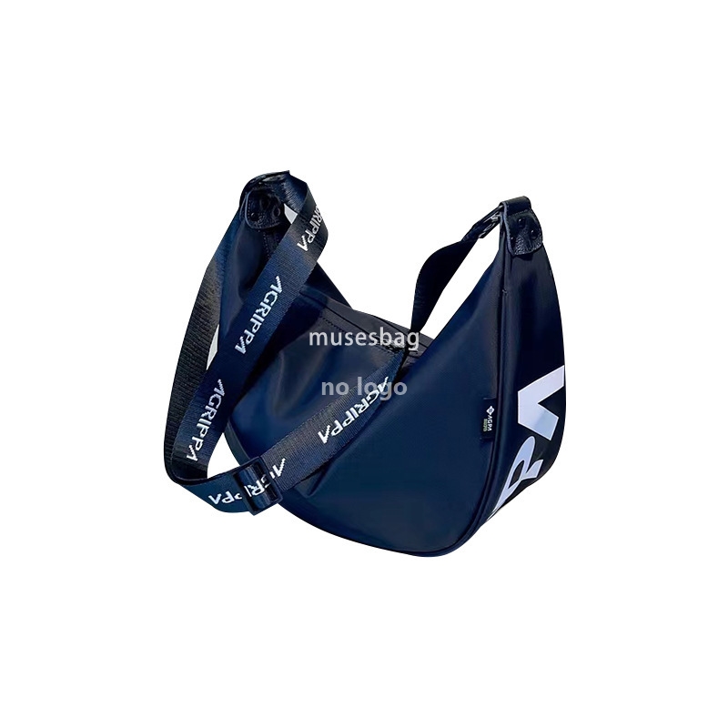 Fashion women's bag New crossbody bag Waterproof nylon letter printed crossbody bag large capacity simple casual shoulder bag