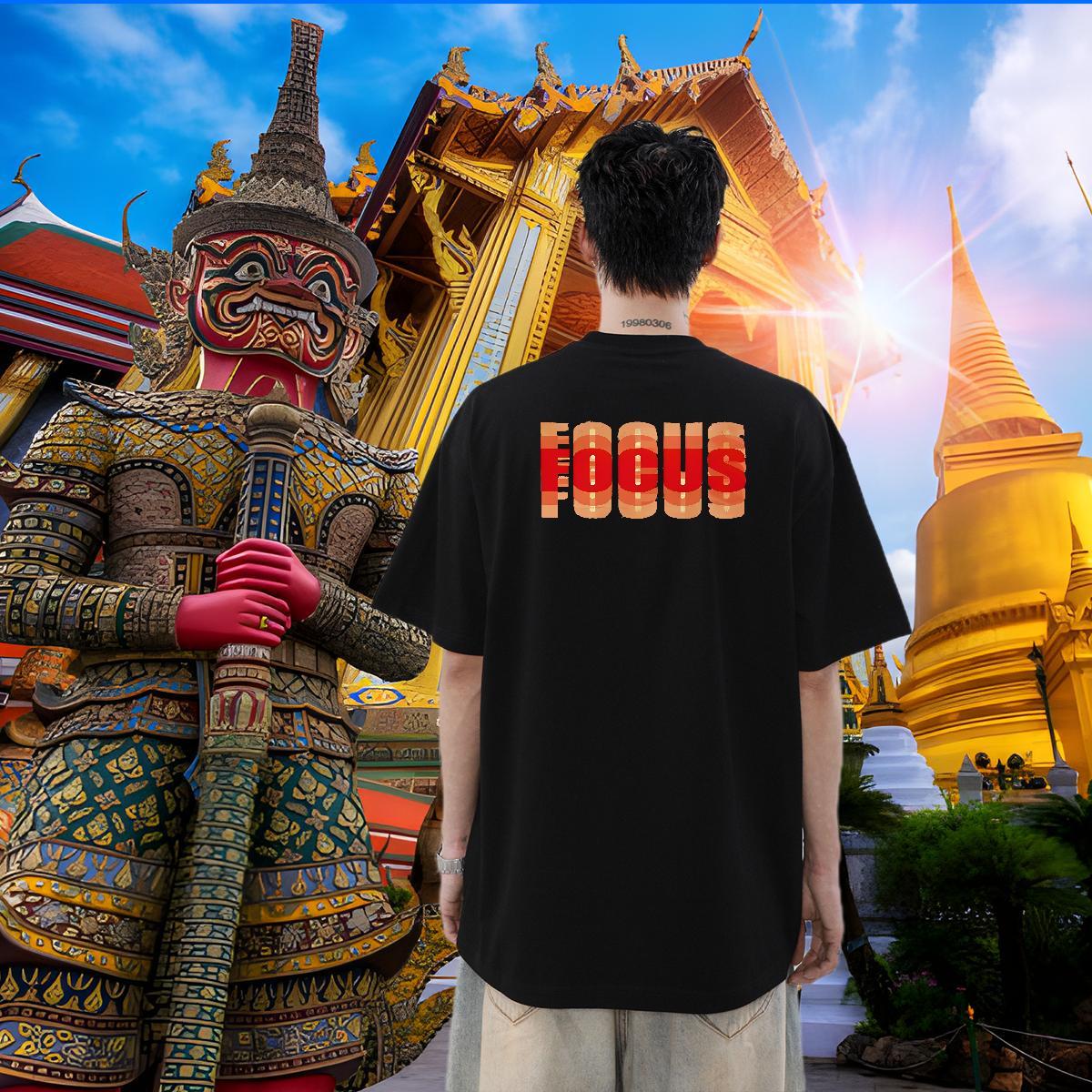 Designer T shirt letter Tops Tees 100% Cotton 230g Anime Printing Street Wholesale Customized Print Breathable Short Sleeve Mens Tshirts