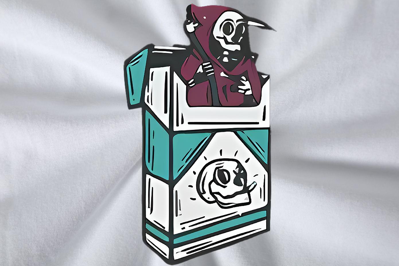 Free Shipping T shirt skull Tees 230g 100% Cotton Hip Hop Unisex Custom Cartoon Breathable Soft Mens Tshirts
