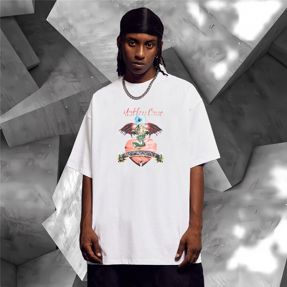 DIY Customized T-Shirts for Men skull Tops 230g 100% Cotton Hip Hop Street Wholesale Customized Print Breathable Crew Neck Tshirt for Man Woman