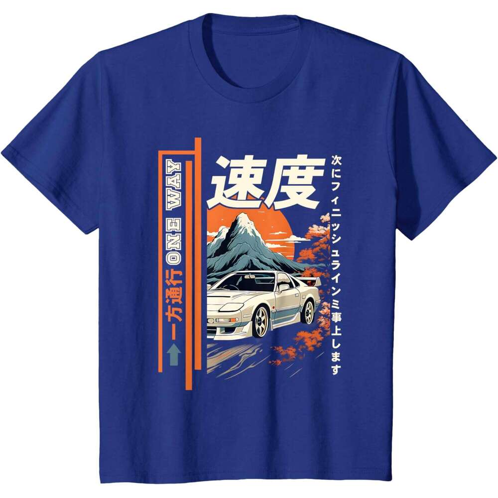T shirt for Mens Retro Vintage Japanese JDM Ride Legendary Race Car Graphic T-Shirt shirts tshirt graphic tee Casual tops summer clothes Short sleeve