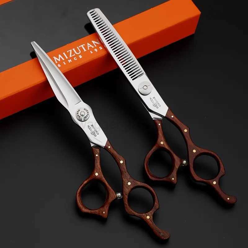 MIZUTANI Scissors 6.0-inch scissors VG10-440Cmaterial Professional hair scissors send hair Scissors High-end hair salon scissorsXJ240807