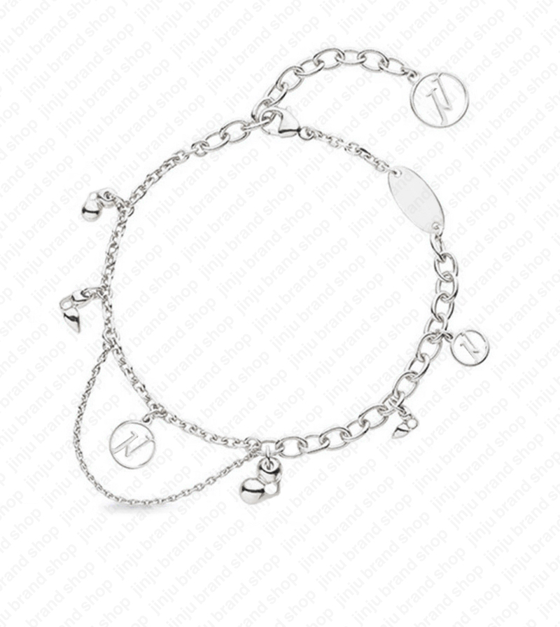 Bracelets Charm Wer Gold Plated Vintage Engagement Stainless Steel Dia Bracelet Woman er Jewelry Gift 239A Z250910