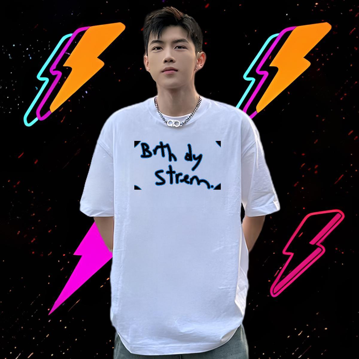 Customized T Shirts Men letter Clothings 230g Pure Cotton Daily Outfit Unisex Custom Anime Breathable Short Sleeve Tshirt for Man Woman