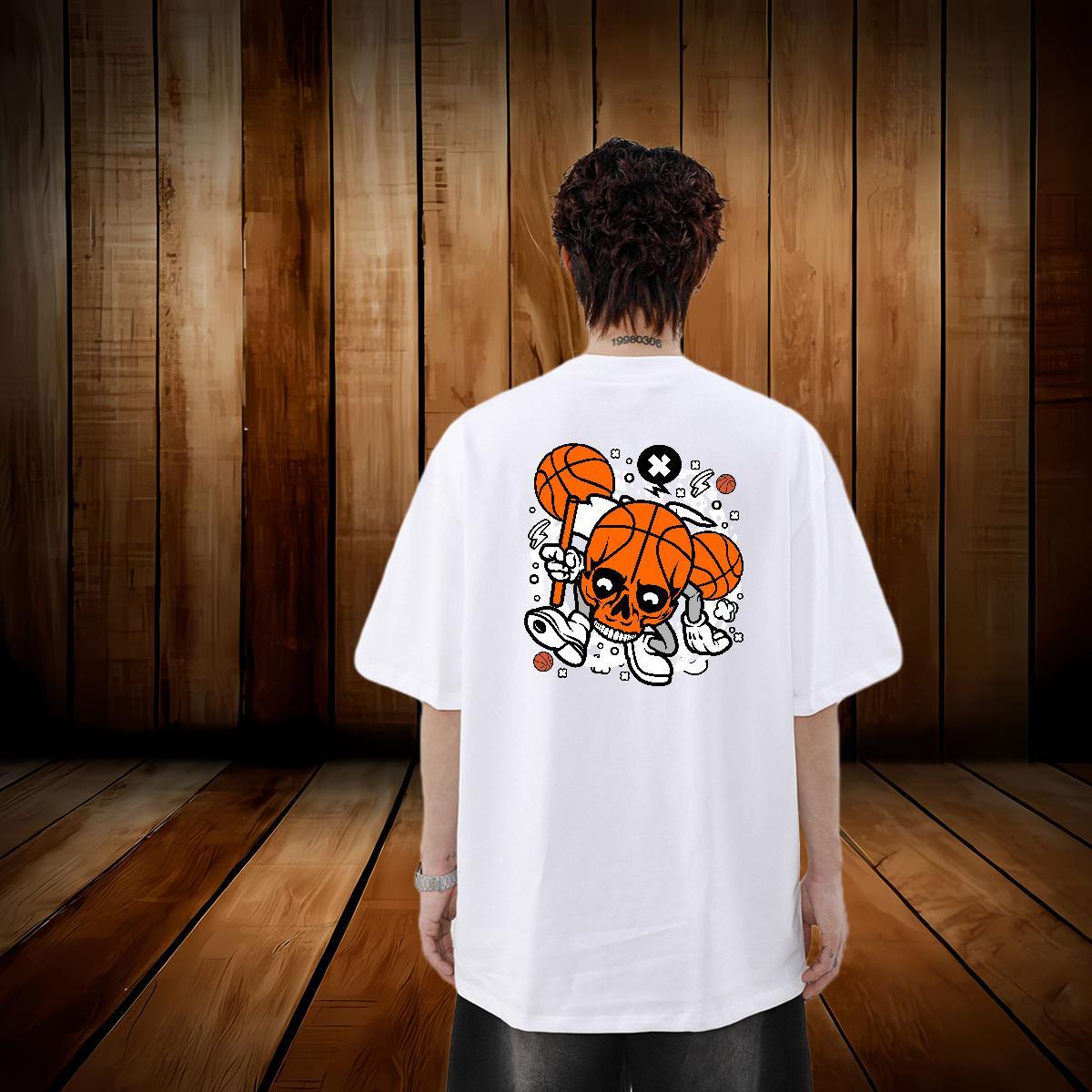 2024 Summer T Shirts Men ET Clothes 230g Pure Cotton Spring Summer Cool Custom Cartoon Breathable Crew Neck Men Clothes T-Shirt
