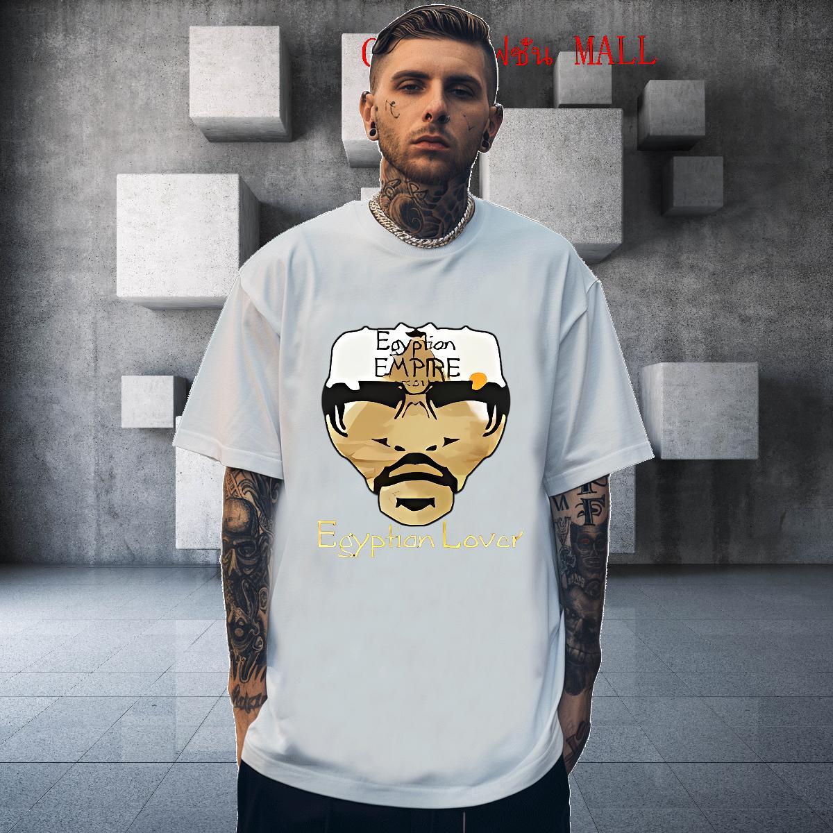 Casual New Men T Shirts letter Tee Shirt 230g Pure Cotton Beach Loose Fit DIY Anime Breathable Short Sleeve Mens Tshirts