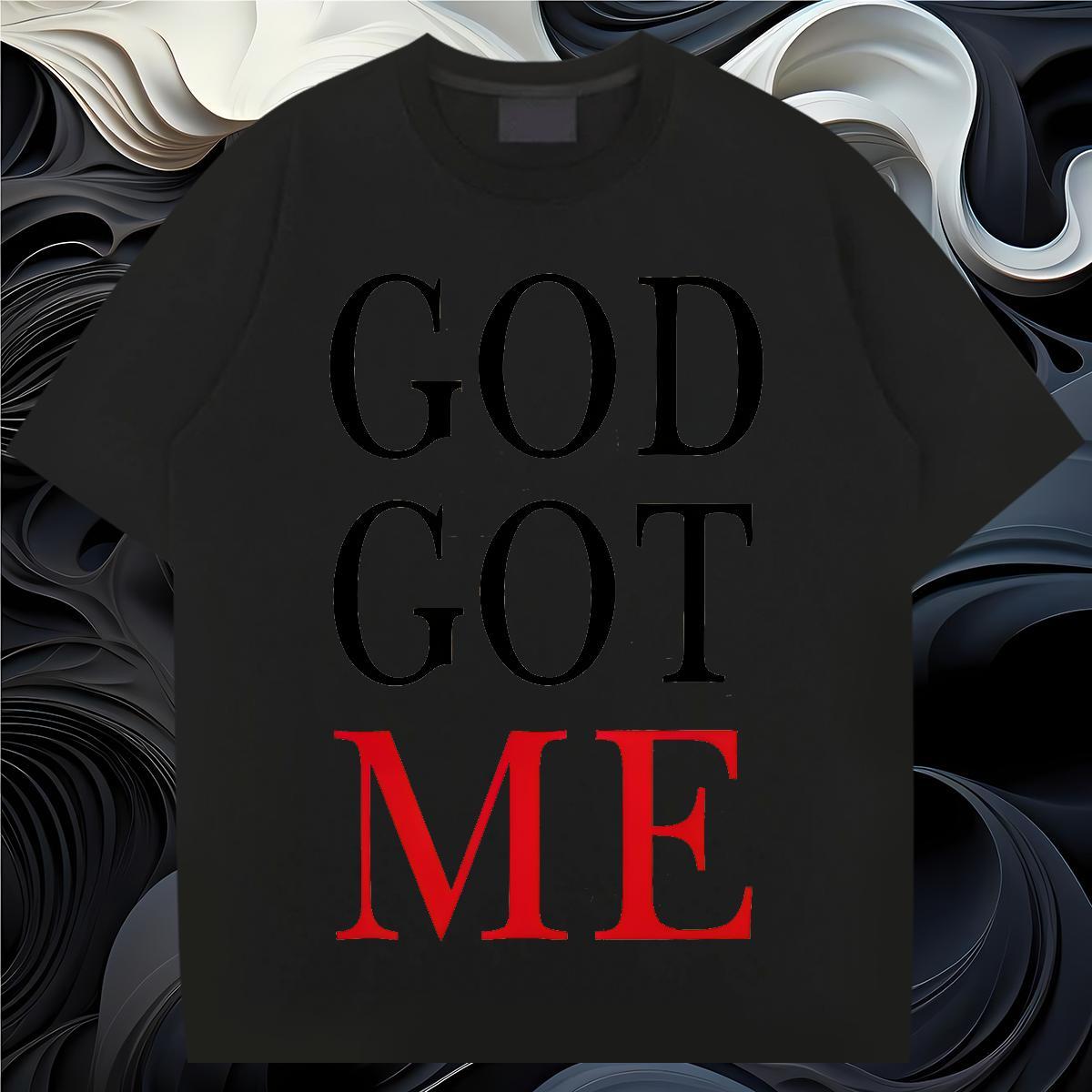 New Arrival T Shirts Men letter Clothes 230g 100% Cotton Anime Printing Street Popular DIY Printed Crew Neck Men Clothes T-Shirt