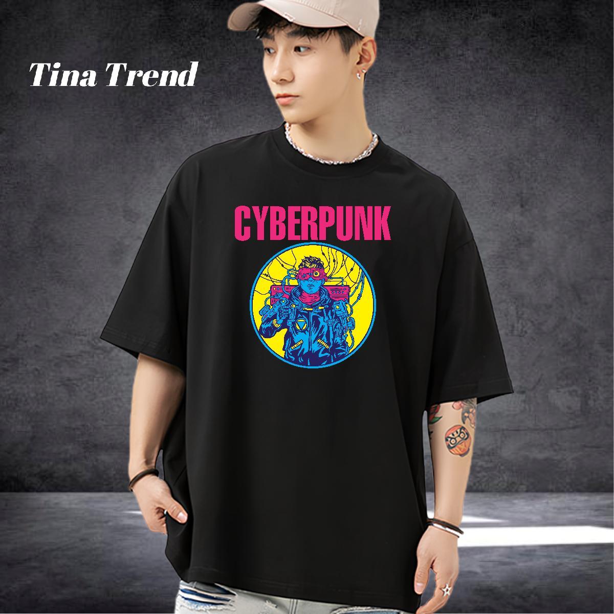 New Arrival T shirt ET Tshirts 100% Cotton 230g Street Wear High Quality Customized Print Breathable Men Clothes T-Shirt