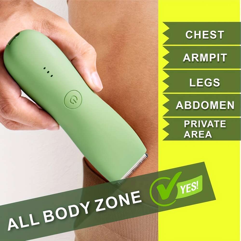 Professional hair groin and body Manscape trimmer, electric ball beautician, beauty scissors men's shaver bikini trimmer women, gifts