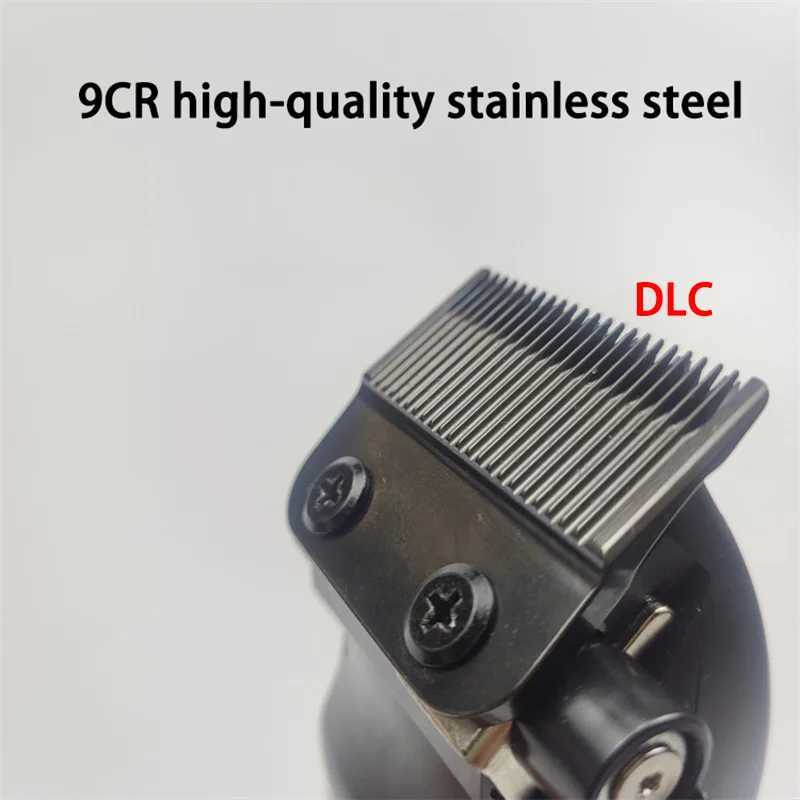 New professional hair clipper electric mens trimmer with 8000RPM seat charging large capacity battery DLC coated blade W240806