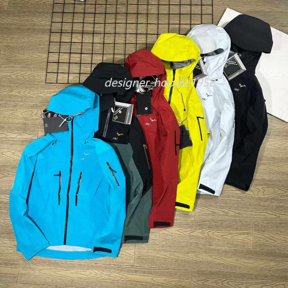 Arc bata lt mens designer jacket hardshell hoodie outdoor windproof tech fleece jackets waterproof zipper cardigan coat lightweight sweatshirt uk