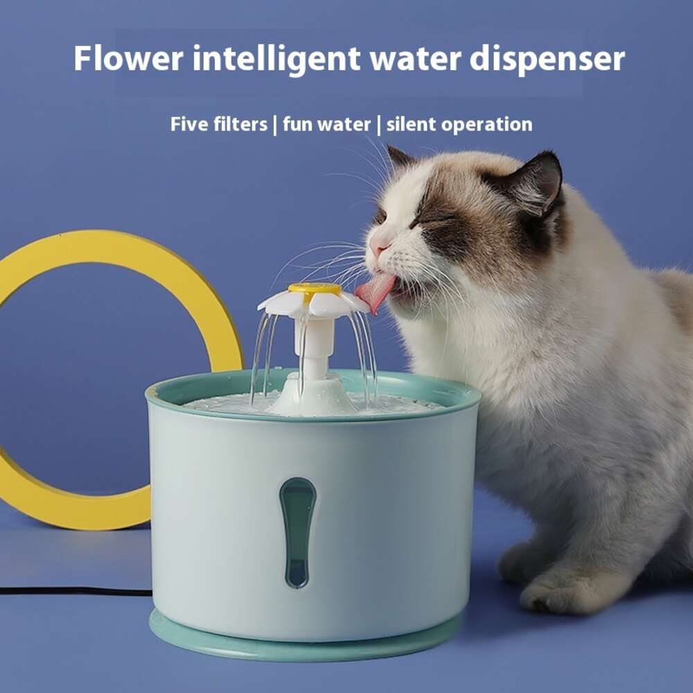 New cat dispenser with intelligent circulation filtration, large capacity, multiple filtration purification, and live water for pets