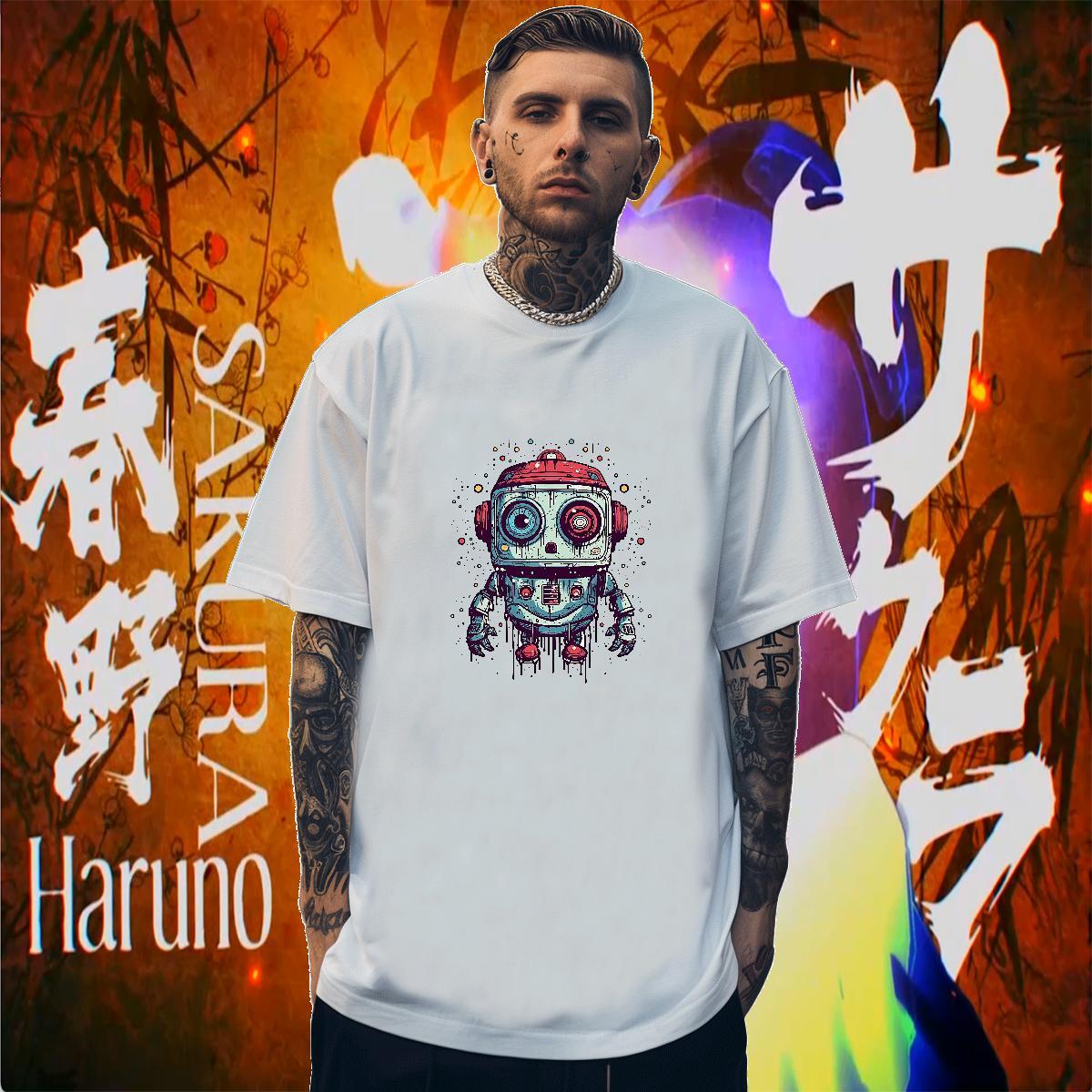 DIY Man T Shirts ET Tees Shirts 230g Pure Cotton Casual Beach Classic Custom Print Oversized Crew Neck Breathable Tshirt for Man Woman
