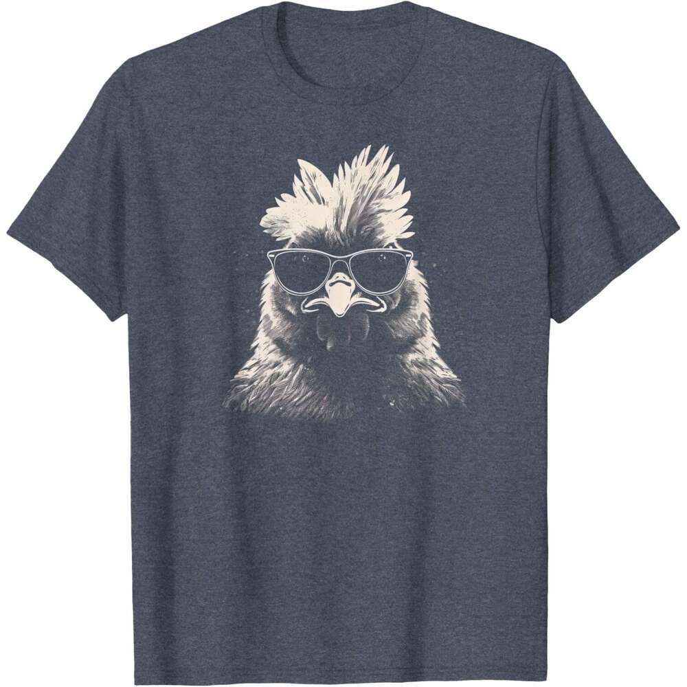 Mens T shirt Funny Chicken cool Graffiti Urban art street T-Shirt shirts tshirt graphic tee Casual tops summer clothes Short sleeve Free shipping