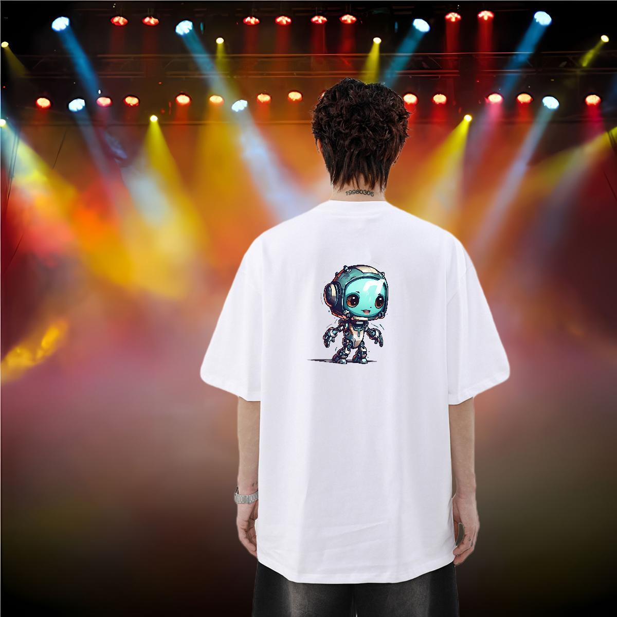 DIY Customized T shirt ET Clothes 230g Cotton High Street Hip Hop TOP Quality DIY Printed Pure Cotton Tshirts