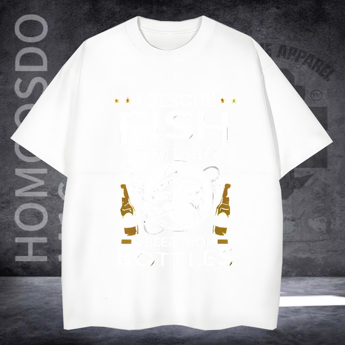 2024 Summer Man T Shirts letter Wear 230g Pure Cotton Beach Loose Fit DIY Anime Short Sleeve Soft Men Tshirts