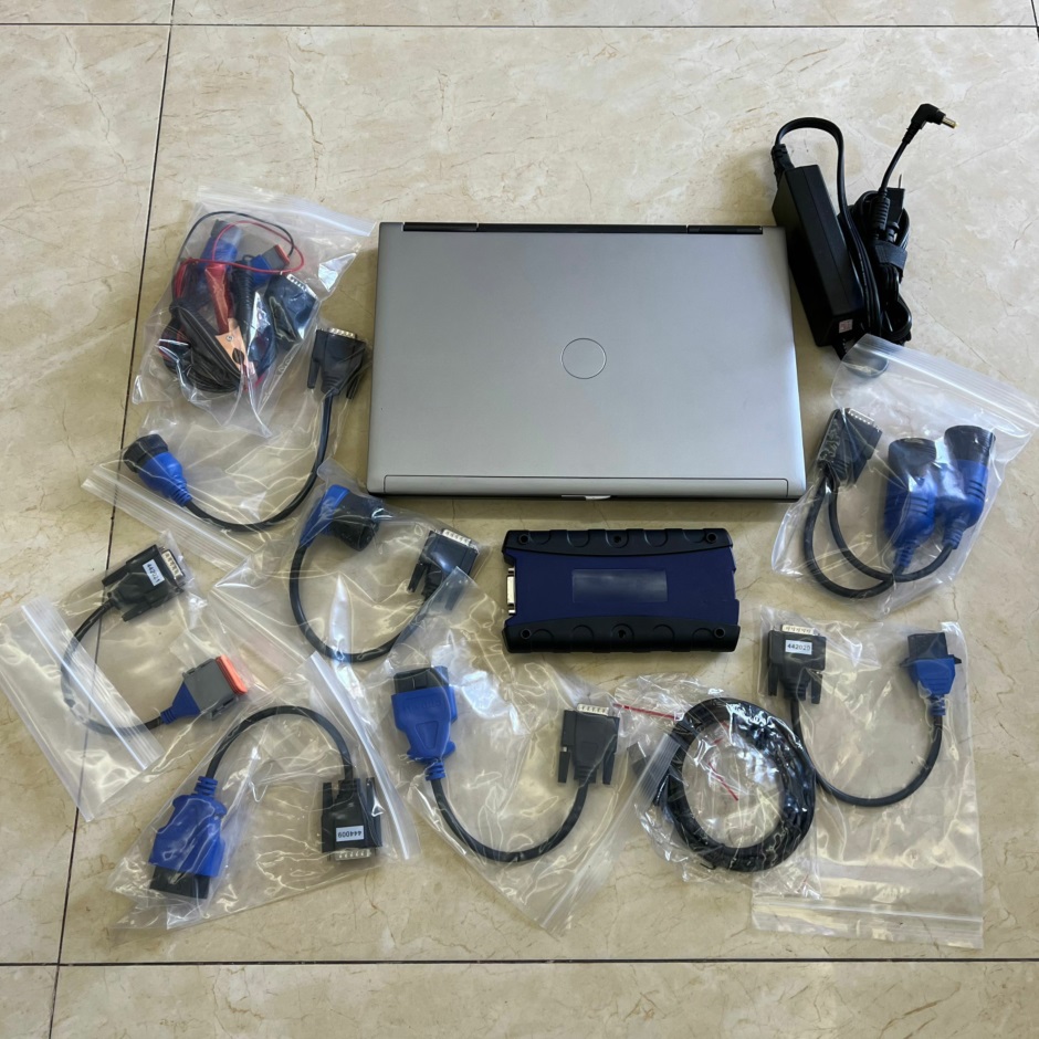 N-2 Bluetooth Link with USB OBD Fault Diagnostic Detector Heavy Duty Truck Interface Diagnosis Tool With D630 laptop