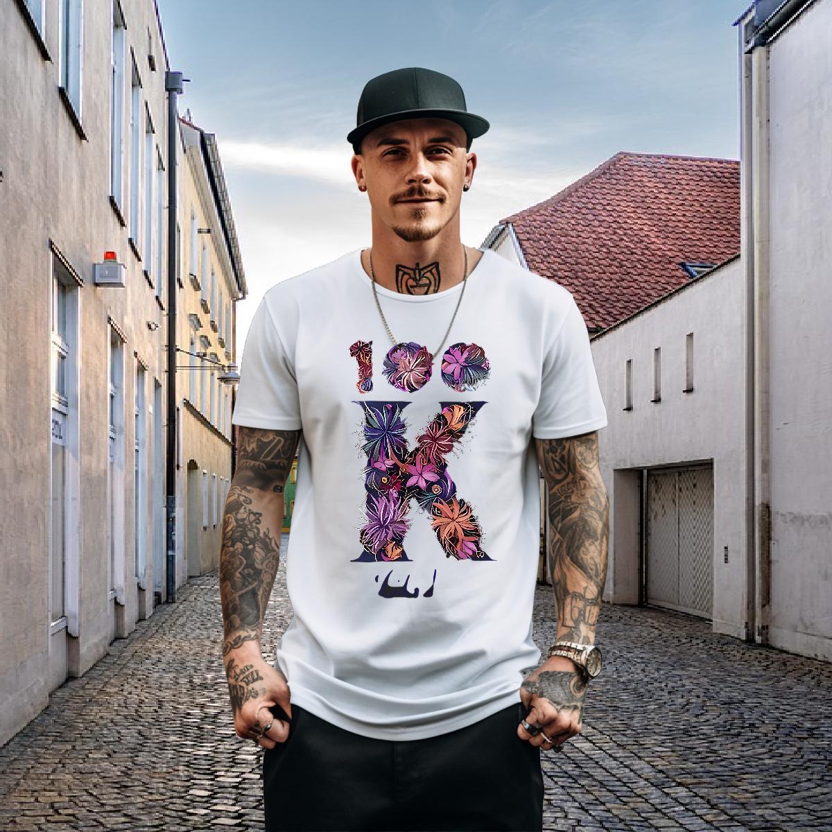 New Arrival T shirt letter Tshirts 230g Cotton Casual Beach Cool Oversized 4XL Breathable Crew Neck Mens Tshirts