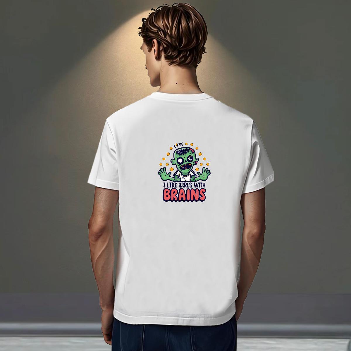 2024 Designer T Shirts Men skull Tees 100% Cotton 230g Casual Daily Wear High Quality Cartoon Print Breathable Men Tops Tees