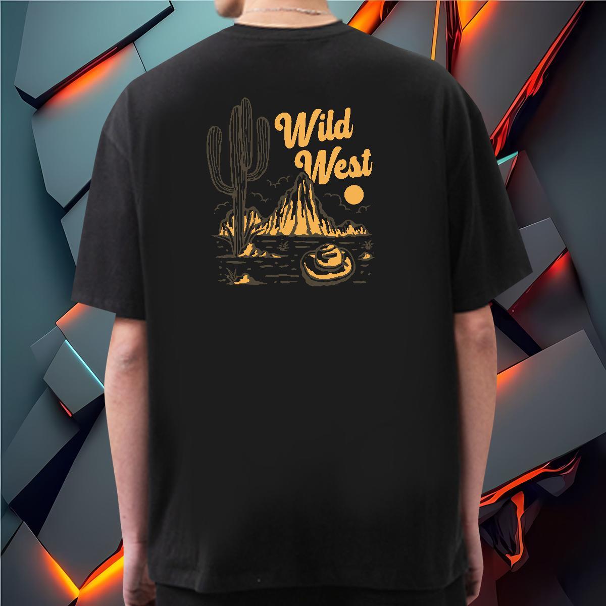 Customized T shirt mountains Tops 230g 100% Cotton Sport Unisex Custom Printed Breathable Men Clothes T-Shirt