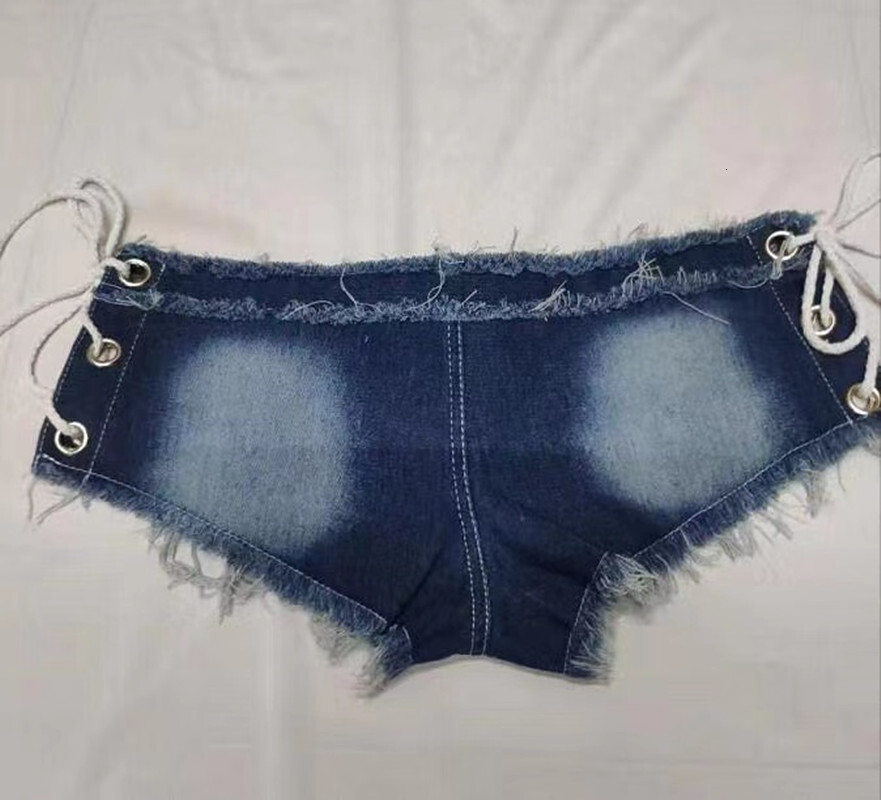 New Summer Trendy Jeans, Shorts, Hot Pants, Nightclub Low Waist Sexy Internet Celebrity Live Broadcast Women's Shorts