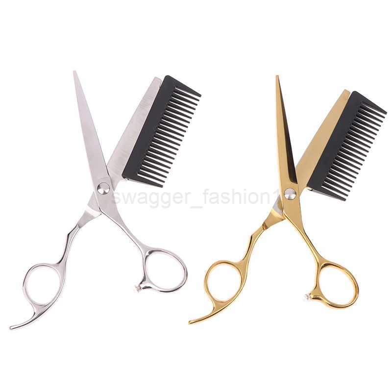 Professional Hair Scissors With Removable Comb Haircut Hair Cutting Shears Hairdresser Scissors Integrated Hairdresser CuttingXJ240807