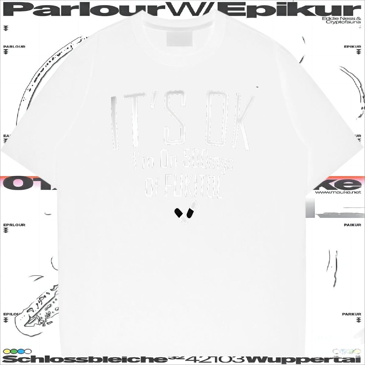 Factory Direct Men T Shirts letter Tees Shirts 100% Cotton 230g Street Casual Designer White Plus Size Breathable Short Sleeve Mens Tshirts