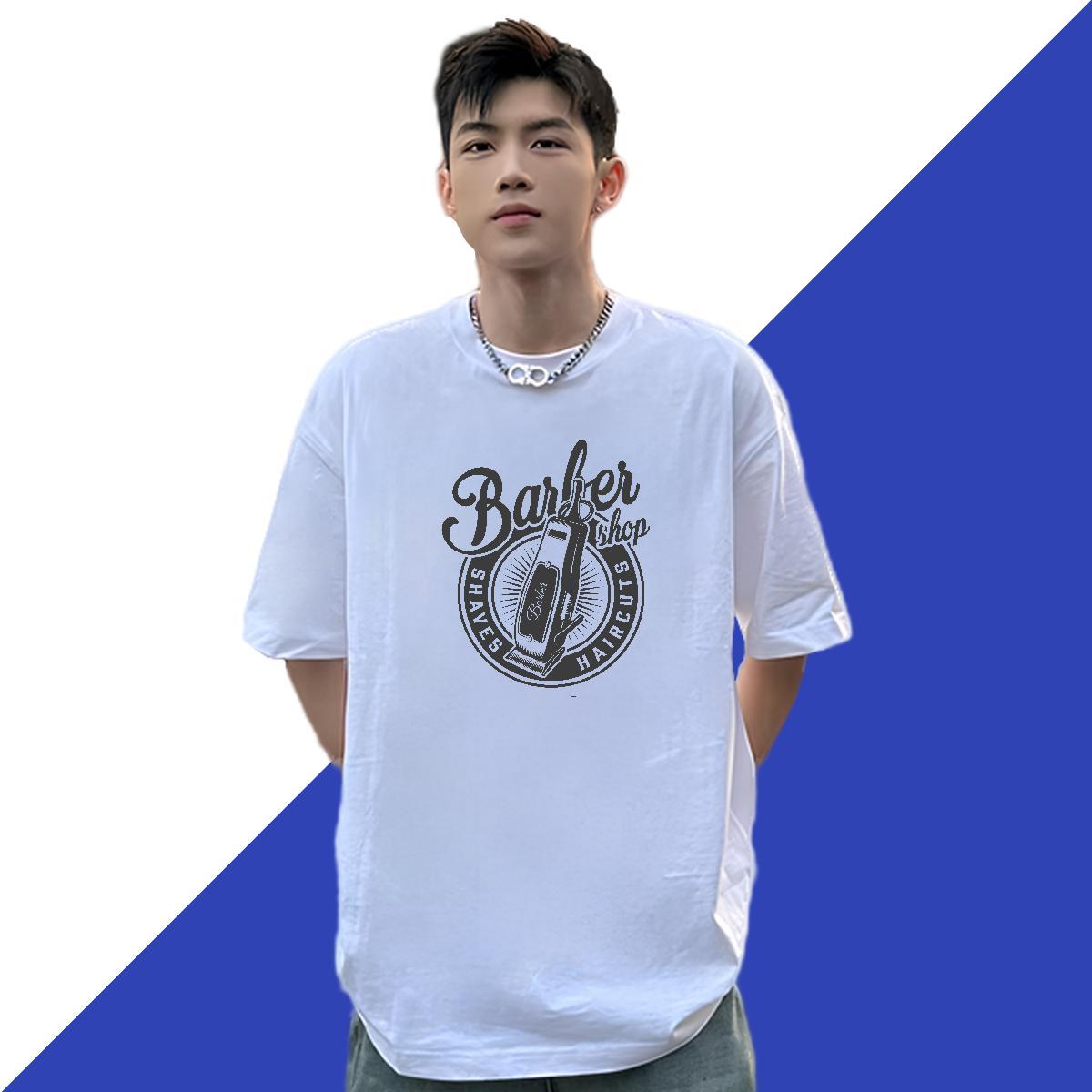 Factory Direct T Shirt For Man tool Clothings 230g Cotton Spring Summer Unisex Custom Printed Breathable Crew Neck Men Tshirts