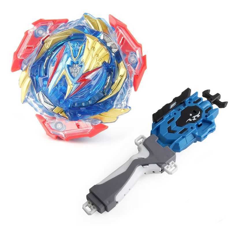 Blayblade Burst B-193 Ultimate Valkyrie Legacy Variable-9 Gyro Bey Metal Spinning Top Battle Toy Bley with Launcher Y240803